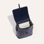 Goyard Alpin Mini Backpack Navy Blue - Image 5